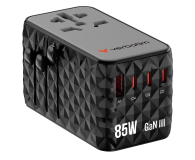 Ładowarka i akumulator VERBATIM Charge ´n´ Travel Adapter Diamond 85W Retractable Cable CNT- 32127